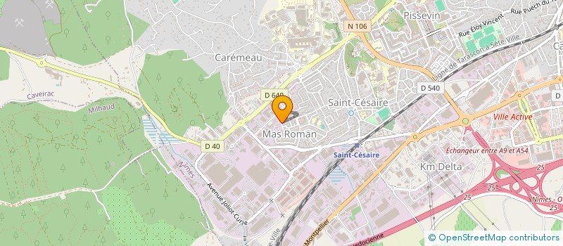 localisation de l'entreprise MADAME BERANGERE MUTTER à NIMES