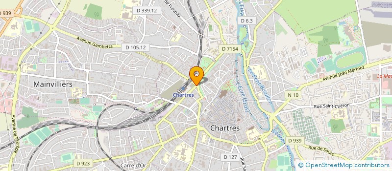 localisation de l'entreprise MADAME BERANGERE PEREIRA DA SILVA à CHARTRES