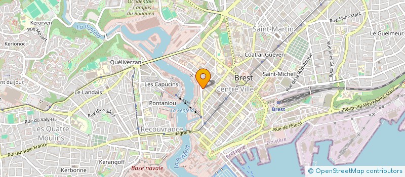 localisation de l'entreprise MADAME BERANGERE PERROT à BREST