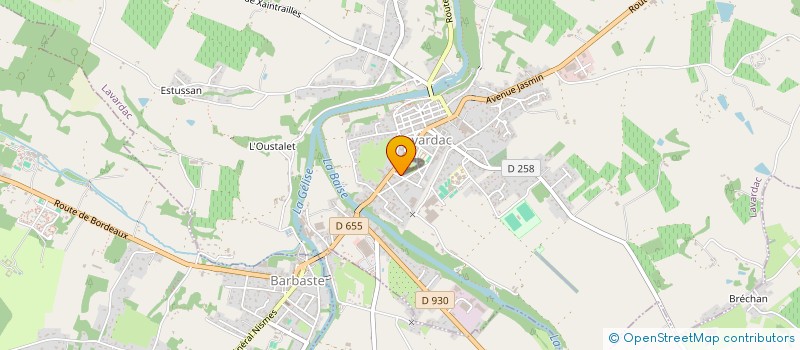 localisation de l'entreprise MADAME BERANGERE PHILIPPOT à LAVARDAC
