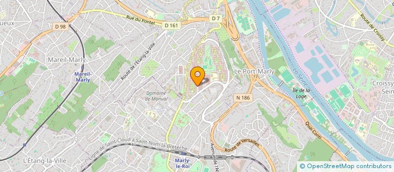 localisation de l'entreprise MADAME BERANGERE ROCHON  MARLY-LE-ROI