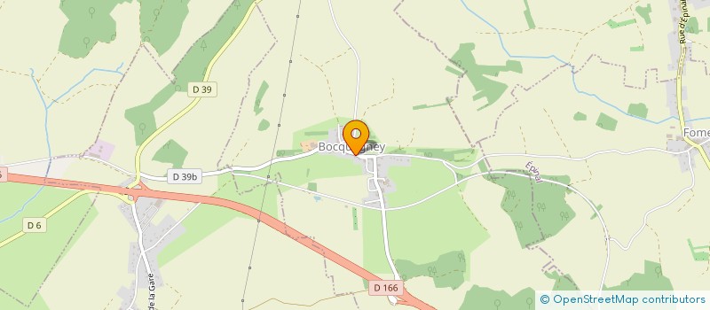 localisation de l'entreprise MADAME BERANGERE SAINTDIZIER  BOCQUEGNEY