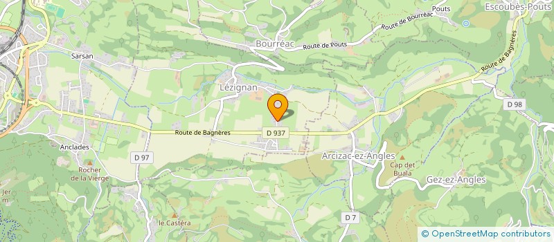 localisation de l'entreprise MADAME BERANGERE THEAS  LEZIGNAN