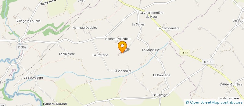 localisation de l'entreprise MADAME BERANGERE TROTOUX  MONTPINCHON