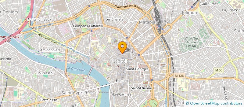 localisation de l'entreprise MADAME BERANGERE VERMES  TOULOUSE