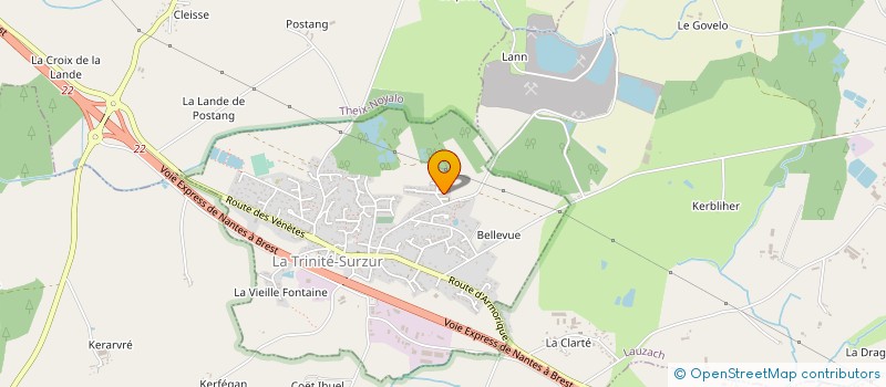 localisation de l'entreprise MADAME BERANGERE VEYRIER  NOYAL-MUZILLAC