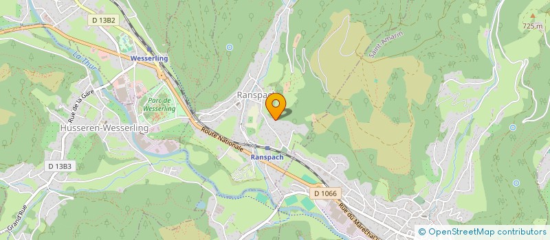 localisation de l'entreprise MADAME BERANGERE WITTMER  RANSPACH