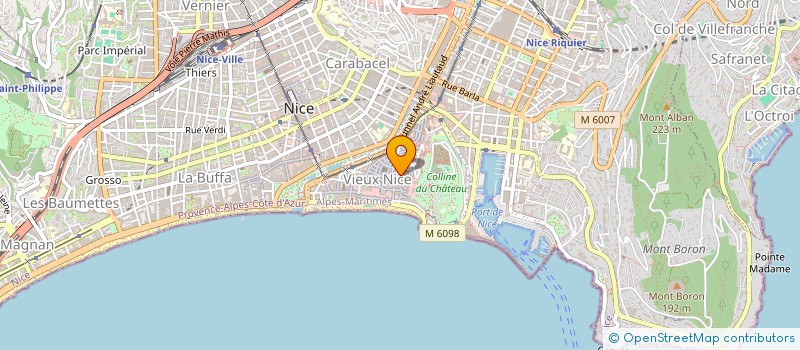 localisation de l'entreprise MADAME BERARDINA IENARDO à NICE