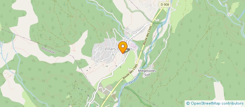 localisation de l'entreprise MADAME BERDALA NOVELLA  BEAUVEZER