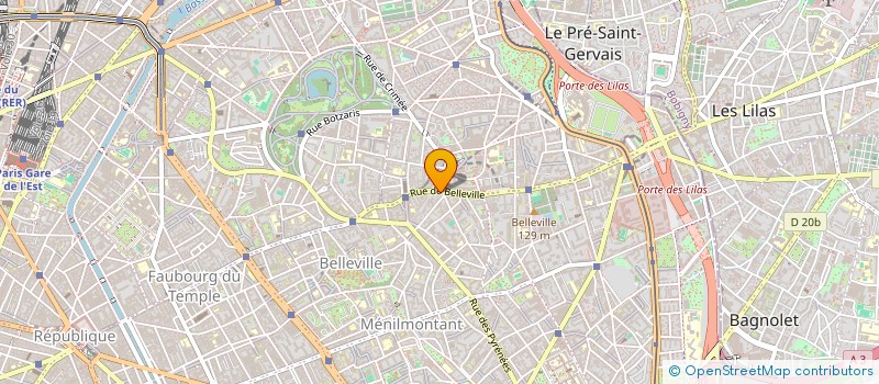 localisation de l'entreprise MADAME BERELLE MORIER  PARIS