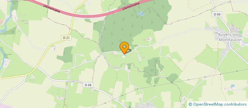 localisation de l'entreprise MADAME BERENGERE ADET  AUVERS-SOUS-MONTFAUCON