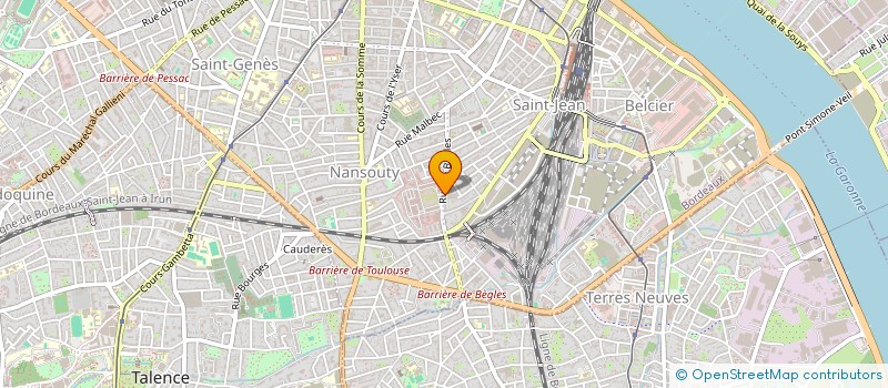 localisation de l'entreprise MADAME BERENGERE AUDOUIN  BORDEAUX