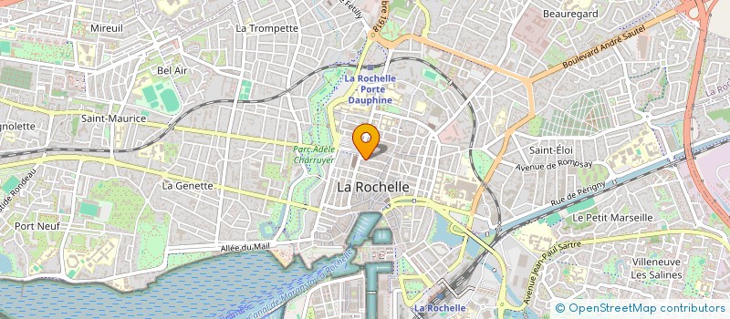 localisation de l'entreprise MADAME BERENGERE AUVERGNAT  LA ROCHELLE