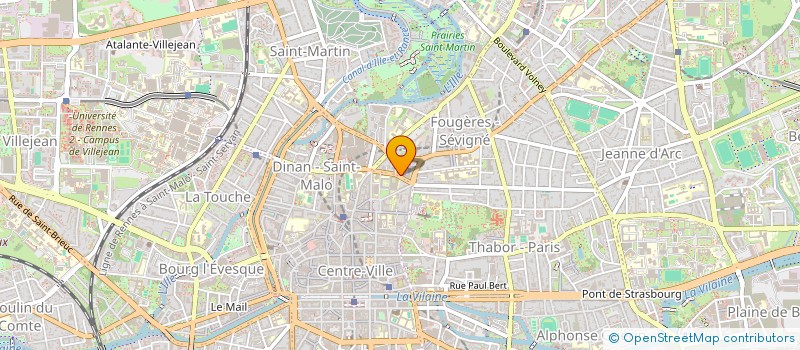 localisation de l'entreprise MADAME BERENGERE BARBERA  RENNES