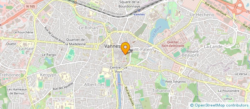 localisation de l'entreprise MADAME BERENGERE BERSIHAND à VANNES