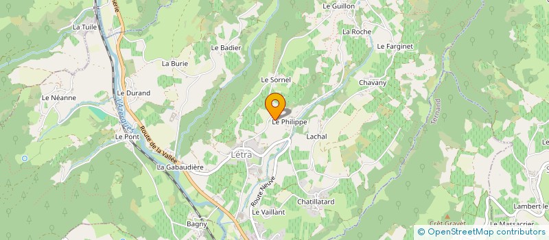 localisation de l'entreprise MADAME BERENGERE BOFFET  TERNAND