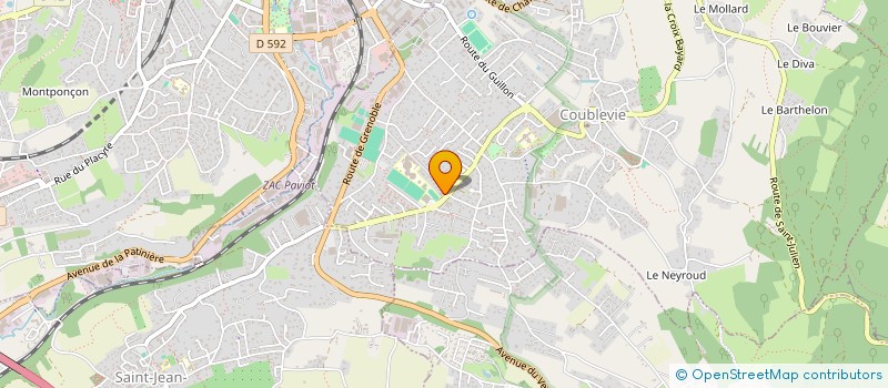 localisation de l'entreprise MADAME BERENGERE BOUCHERLE  COUBLEVIE