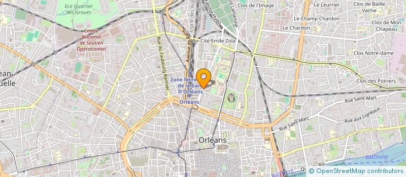 localisation de l'entreprise MADAME BERENGERE BOUFFORT à ORLEANS