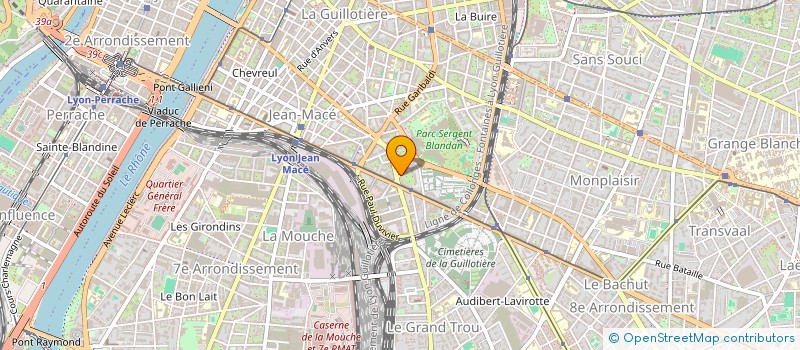 localisation de l'entreprise MADAME BERENGERE BOUILLON  LYON