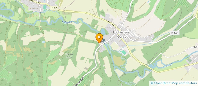 localisation de l'entreprise MADAME BERENGERE BROCARD à CELLES SUR OURCE