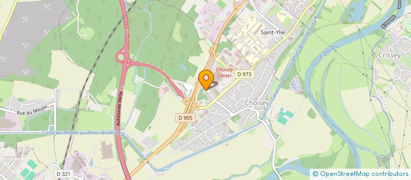 localisation de l'entreprise MADAME BERENGERE BRUNET à CHOISEY