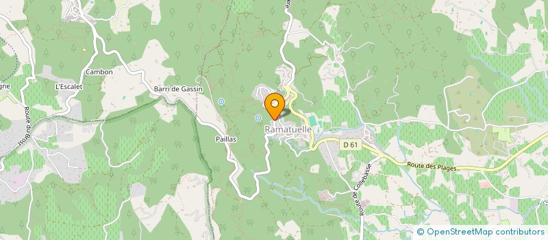 localisation de l'entreprise MADAME BERENGERE CARRION  RAMATUELLE