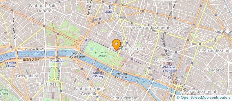 localisation de l'entreprise MADAME BERENGERE CASAL à PARIS