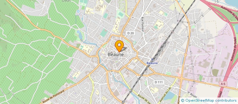 localisation de l'entreprise MADAME BERENGERE CHAMPAUD à BEAUNE