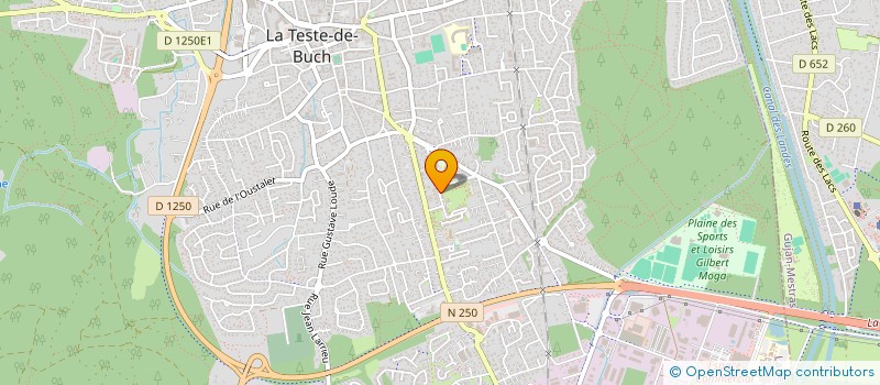 localisation de l'entreprise MADAME BERENGERE CLEMENCE à LA TESTE-DE-BUCH