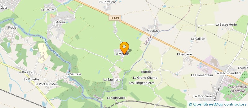 localisation de l'entreprise MADAME BERENGERE COCHET à GETIGNE