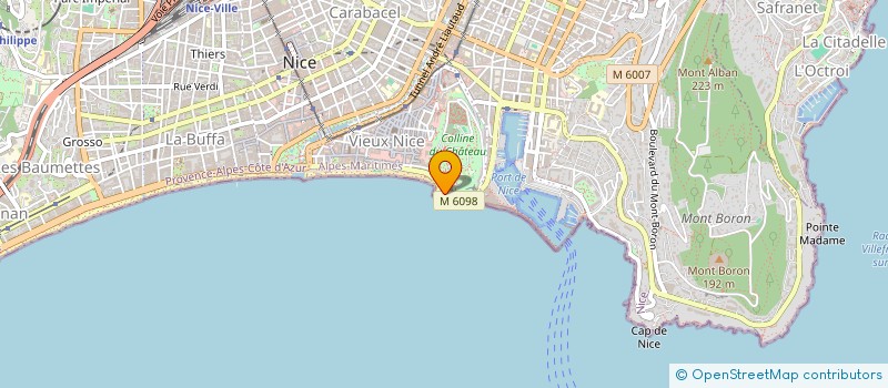 localisation de l'entreprise MADAME BERENGERE DE CASTELLANE à NICE