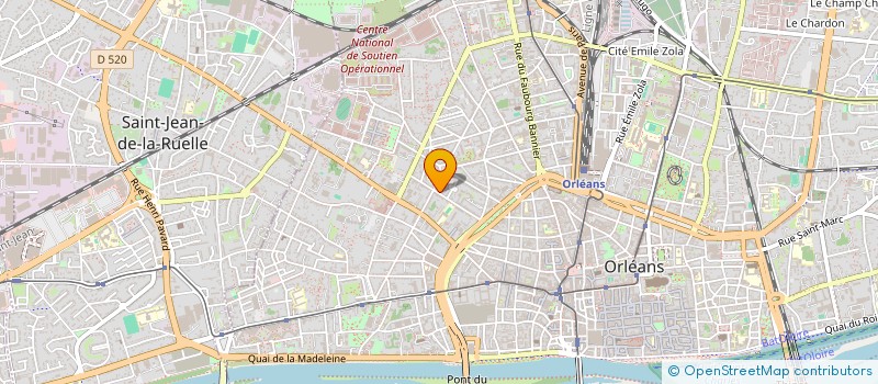 localisation de l'entreprise MADAME BERENGERE DE MONTAIGNAC à ORLEANS