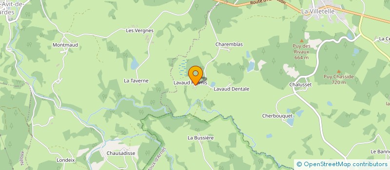 localisation de l'entreprise MADAME BERENGERE DE RIVOIRE DE LA BATIE à LA VILLETELLE