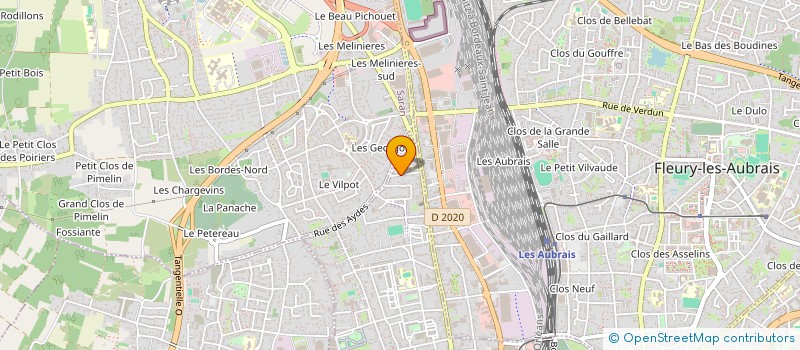 localisation de l'entreprise MADAME BERENGERE DEGRIGNY à ORLEANS