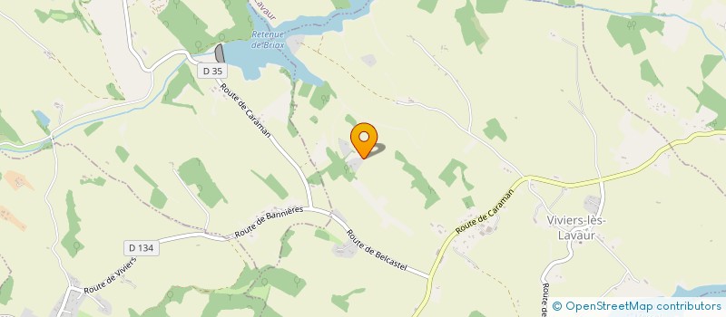localisation de l'entreprise MADAME BERENGERE FABRE  VIVIERS-LES-LAVAUR