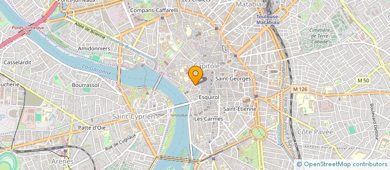 localisation de l'entreprise MADAME BERENGERE FROGER  TOULOUSE