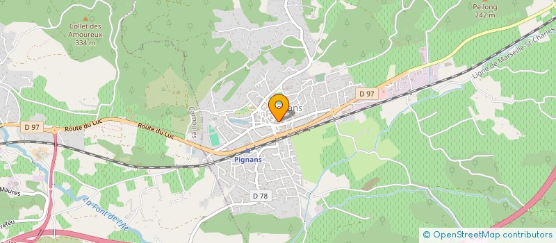 localisation de l'entreprise MADAME BERENGERE GERMAIN  PIGNANS