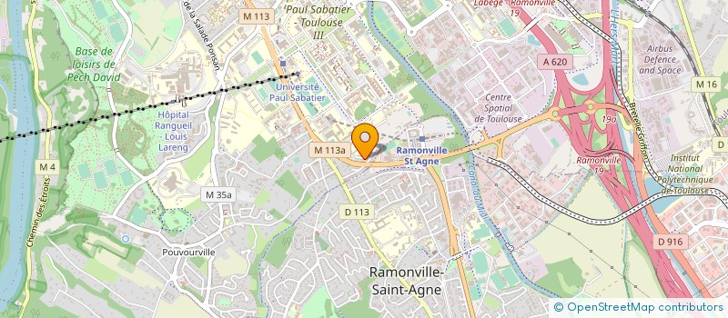 localisation de l'entreprise MADAME BERENGERE GODERIAUX à TOULOUSE