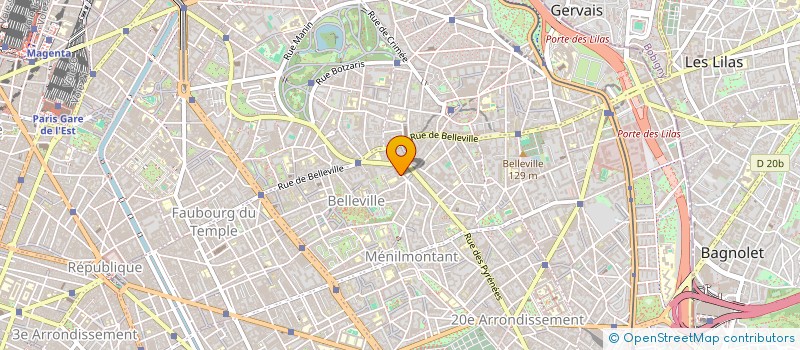 localisation de l'entreprise MADAME BERENGERE GOUTTEFARDE  PARIS