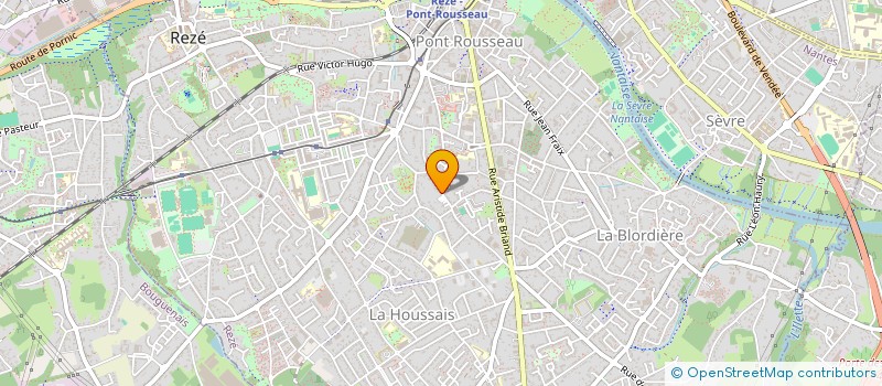 localisation de l'entreprise MADAME BERENGERE JEANNEAU  REZE