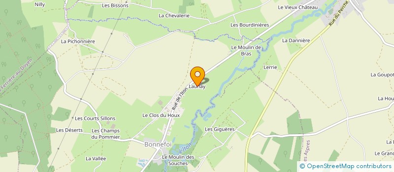 localisation de l'entreprise MADAME BERENGERE JOREZ à BONNEFOI