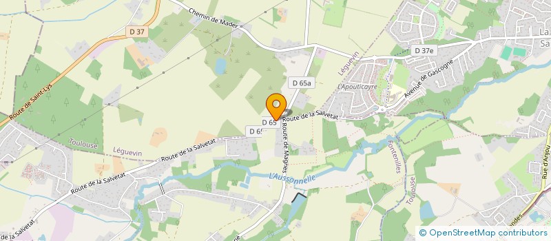 localisation de l'entreprise MADAME BERENGERE LACAZE MURAT  FONTENILLES