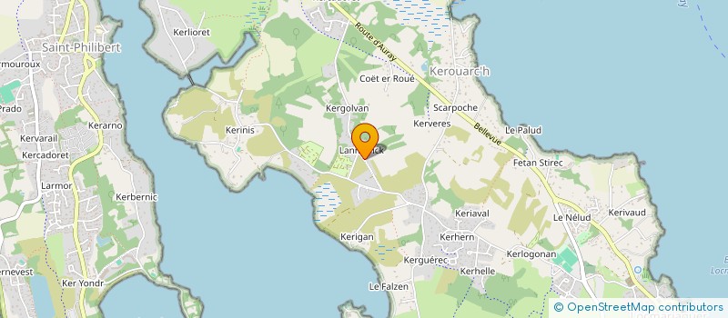 localisation de l'entreprise MADAME BERENGERE LANSIER  LOCMARIAQUER