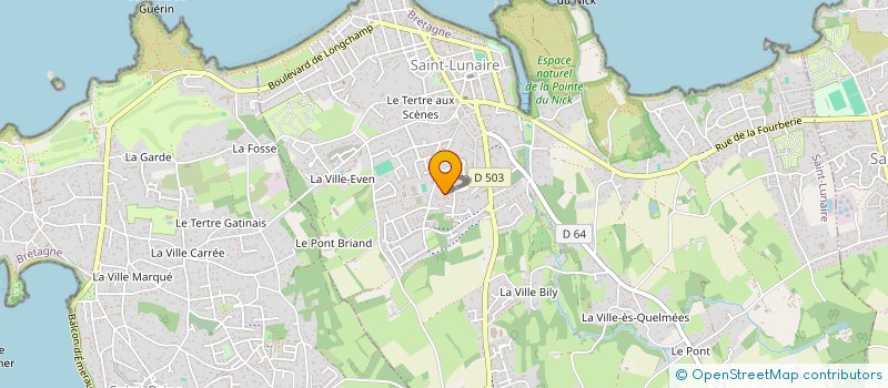 localisation de l'entreprise MADAME BERENGERE LE GUILCHER  SAINT-LUNAIRE