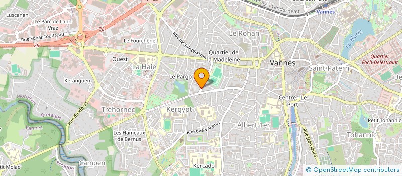 localisation de l'entreprise MADAME BERENGERE LE RAT à VANNES