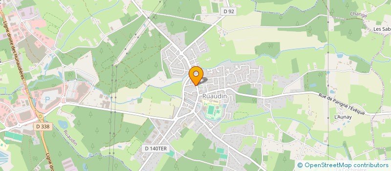 localisation de l'entreprise MADAME BERENGERE LIGER  RUAUDIN
