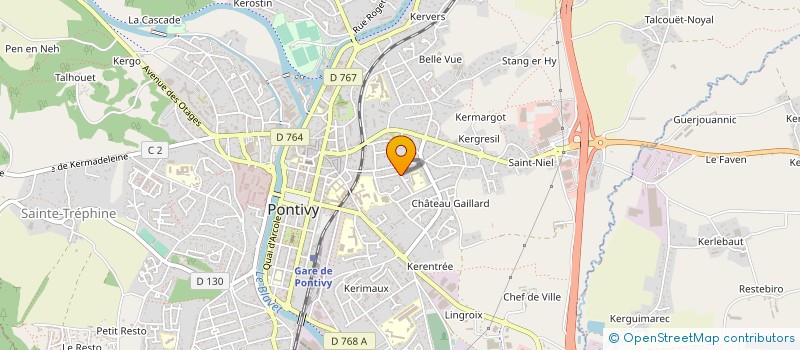 localisation de l'entreprise MADAME BERENGERE LIGNIER  BRUZ