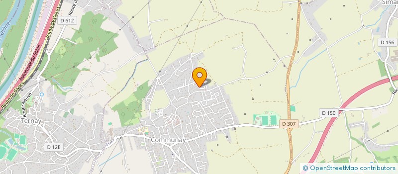 localisation de l'entreprise MADAME BERENGERE MANDON  COMMUNAY