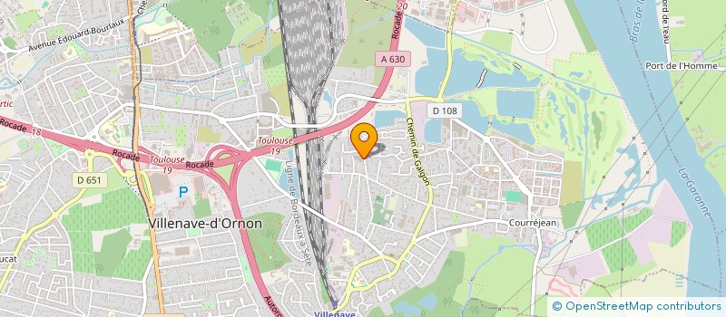 localisation de l'entreprise MADAME BERENGERE MARCADAL  VILLENAVE-D'ORNON