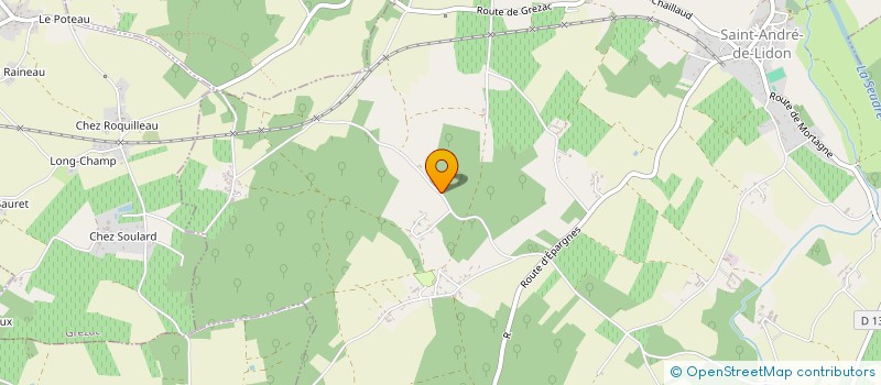 localisation de l'entreprise MADAME BERENGERE MENET  MONTPELLIER-DE-MEDILLAN